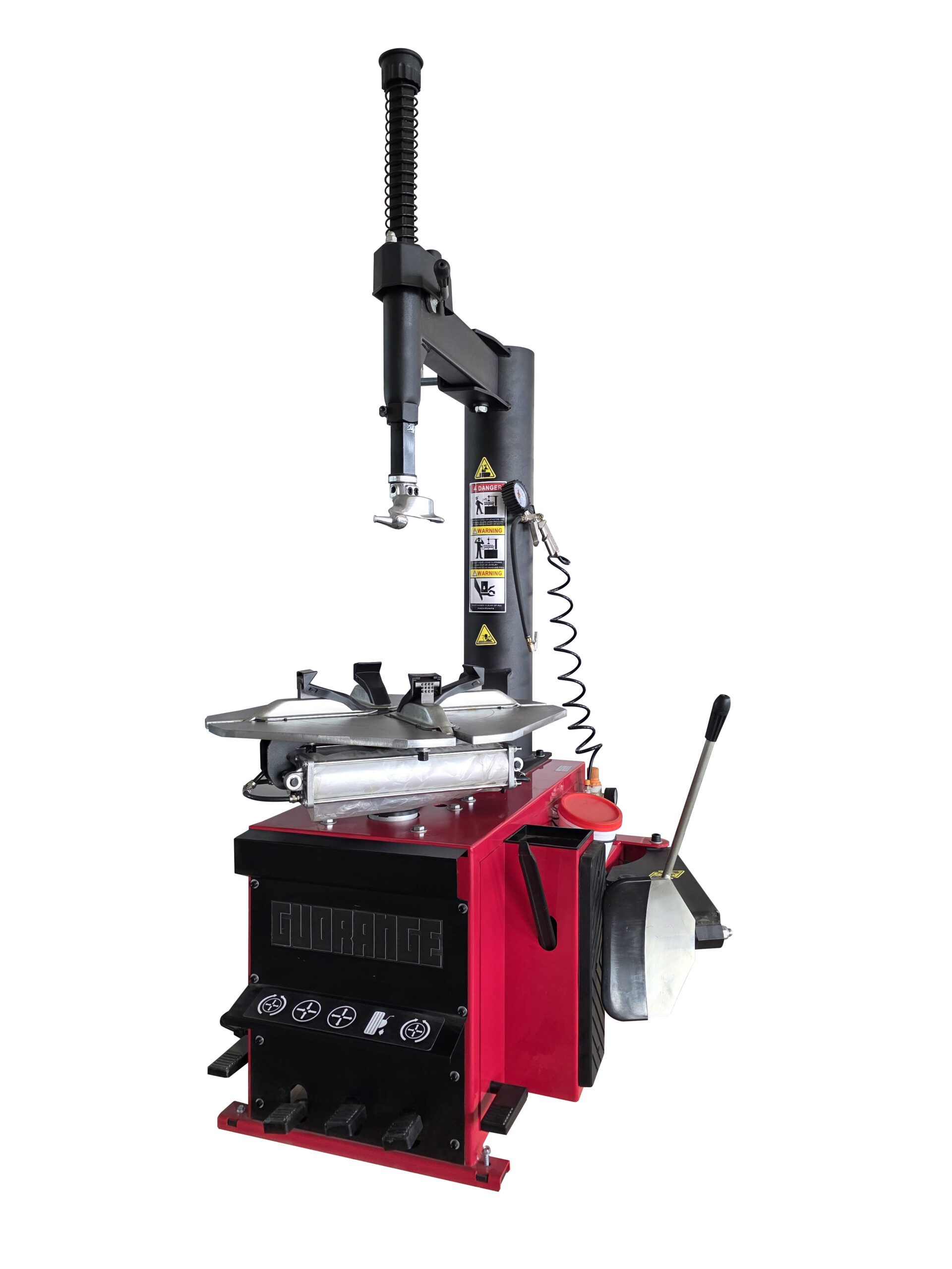 t81 tire changer side view