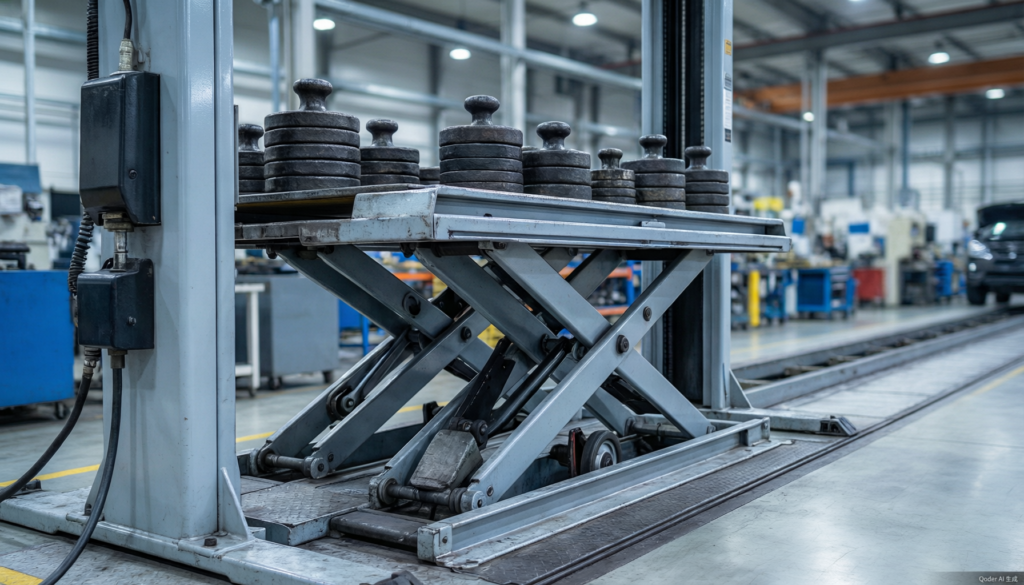 Safety function verification - lock mechanism testing before shipment